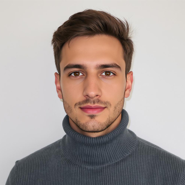 Before – original portrait